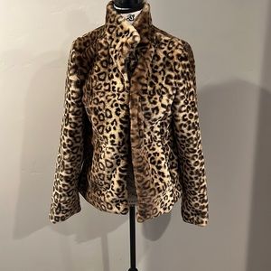Leopard print jacket
